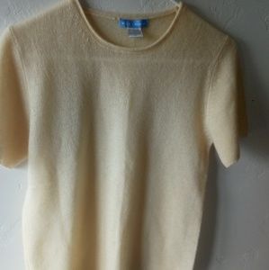 100% cashmere blouse